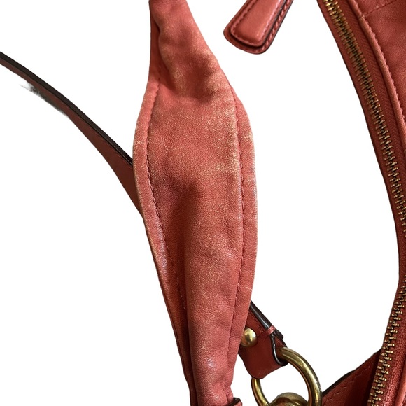 Coach 16808 Kristen Hobo Convertible Purse in Peony Pink - Picture 10 of 16